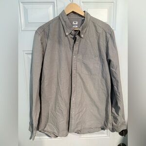 Uniqlo Light Gray Men's Casual Shirt